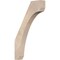 Ekena Millwork 3 1/2"W x 18"D x 30"H Legacy Smooth Knee Brace, Douglas Fir BRC04X18X30LEC00SDF - alternate 1